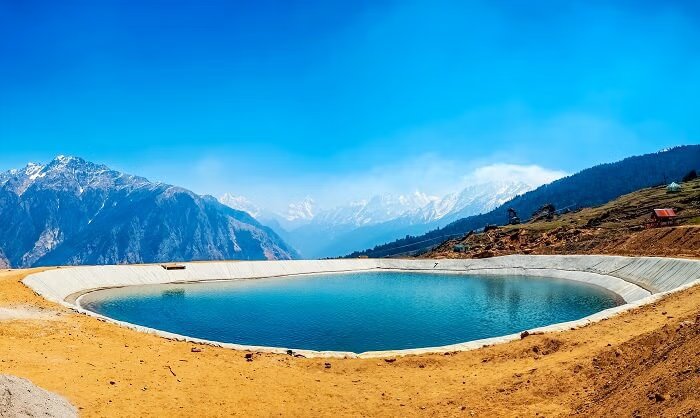 Auli Artificial Lake - Sightseeing Spot in Auli